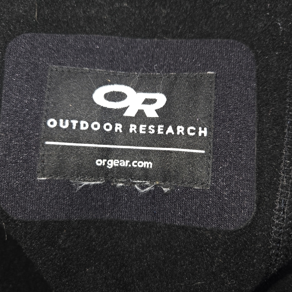 Outdoor Research Blue Hooded Jacket with Gray Accents - Picture 9 of 11